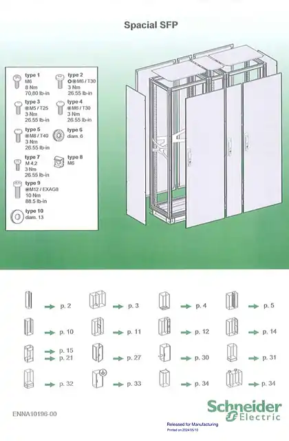 schneider施耐德Instruction Sheet for Spacial SFP 5G